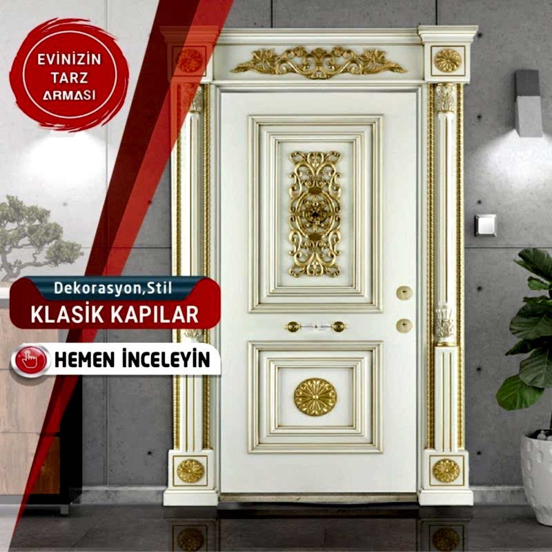 Yalova klasik çelik kapı