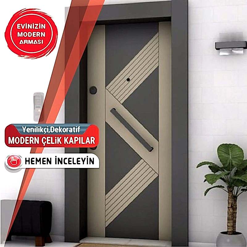modern çelik kapılar