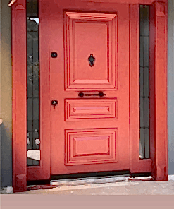 izmir villa kapısı